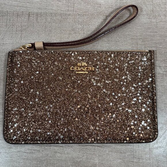 Coach Glitter Wristlet - Picture 2 of 8